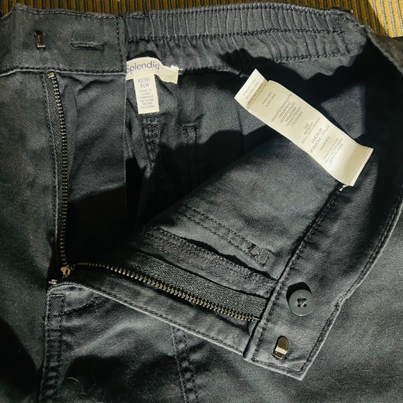 Splendid Carissa Cord Pant (Black) Size XS - Picture 9 of 14